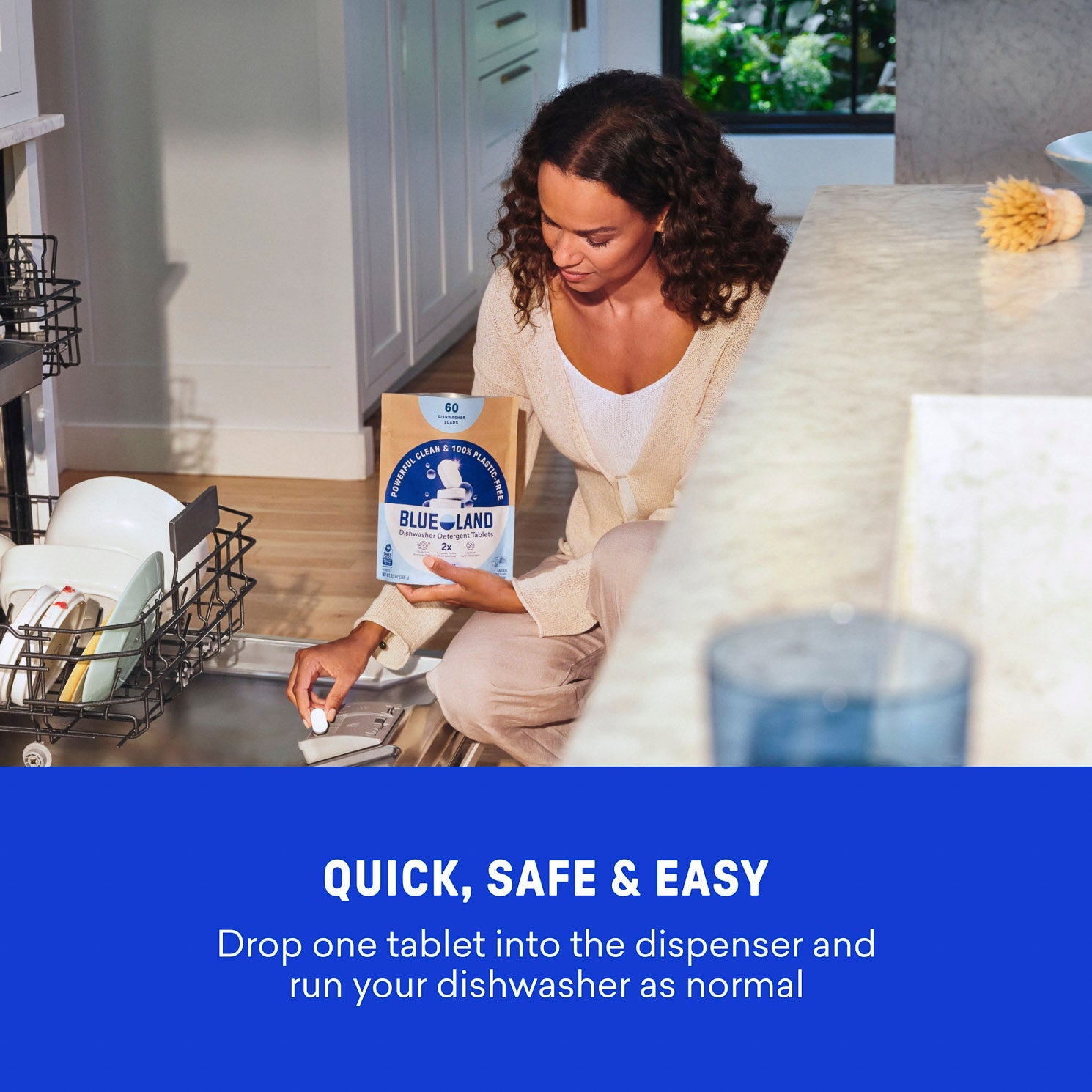 1 Year of Dishwasher Detergent - Ready Cleaning Tablets