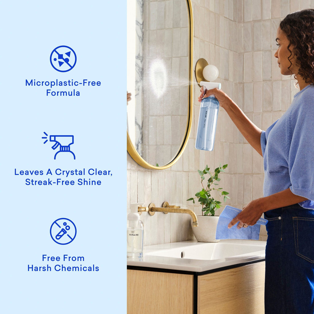 Glass + Mirror Cleaner Starter Set - Simple Surface Spray