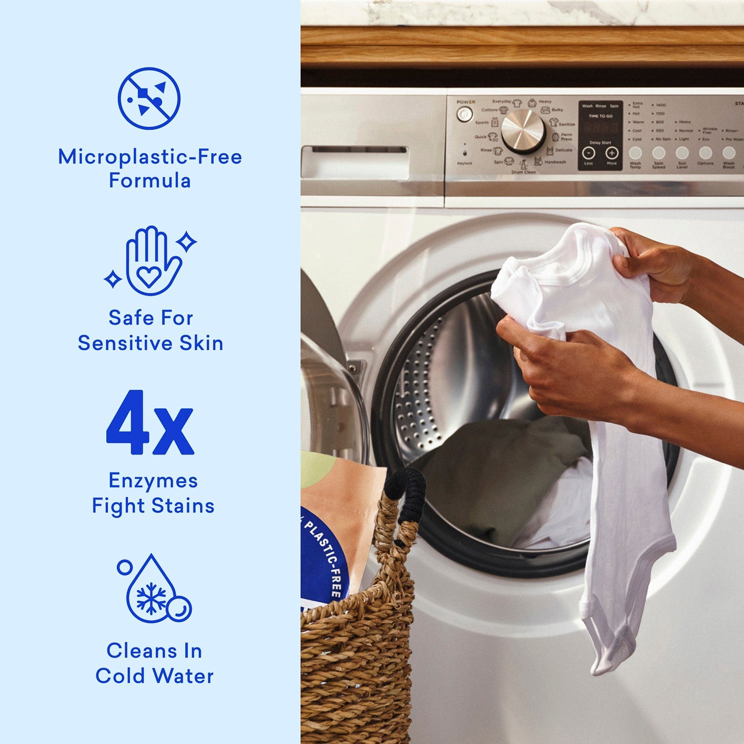 Laundry Welcome Kit - Clear Bottle System