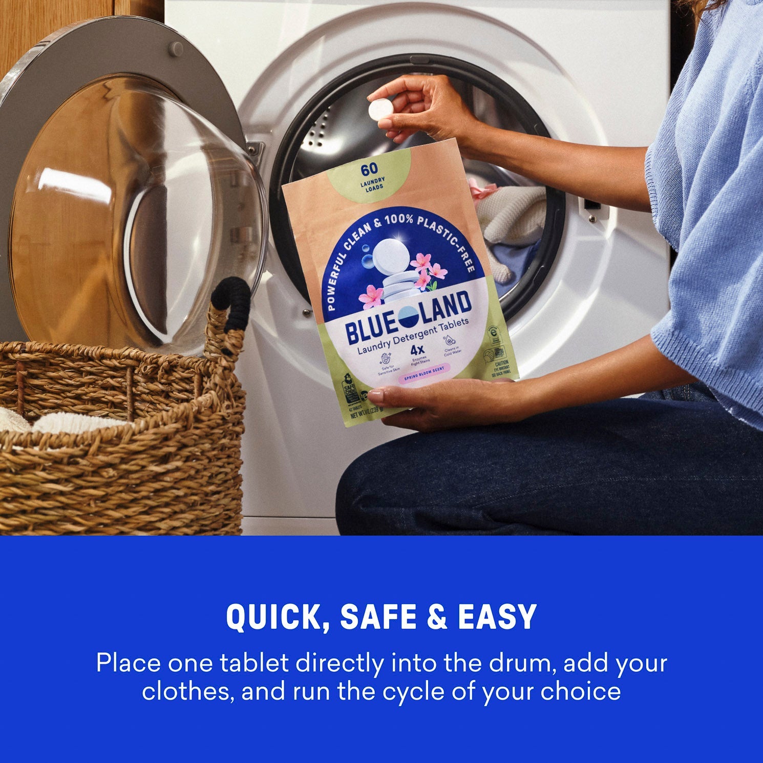 Laundry Detergent Tablet Refills - Compact Hand Soap