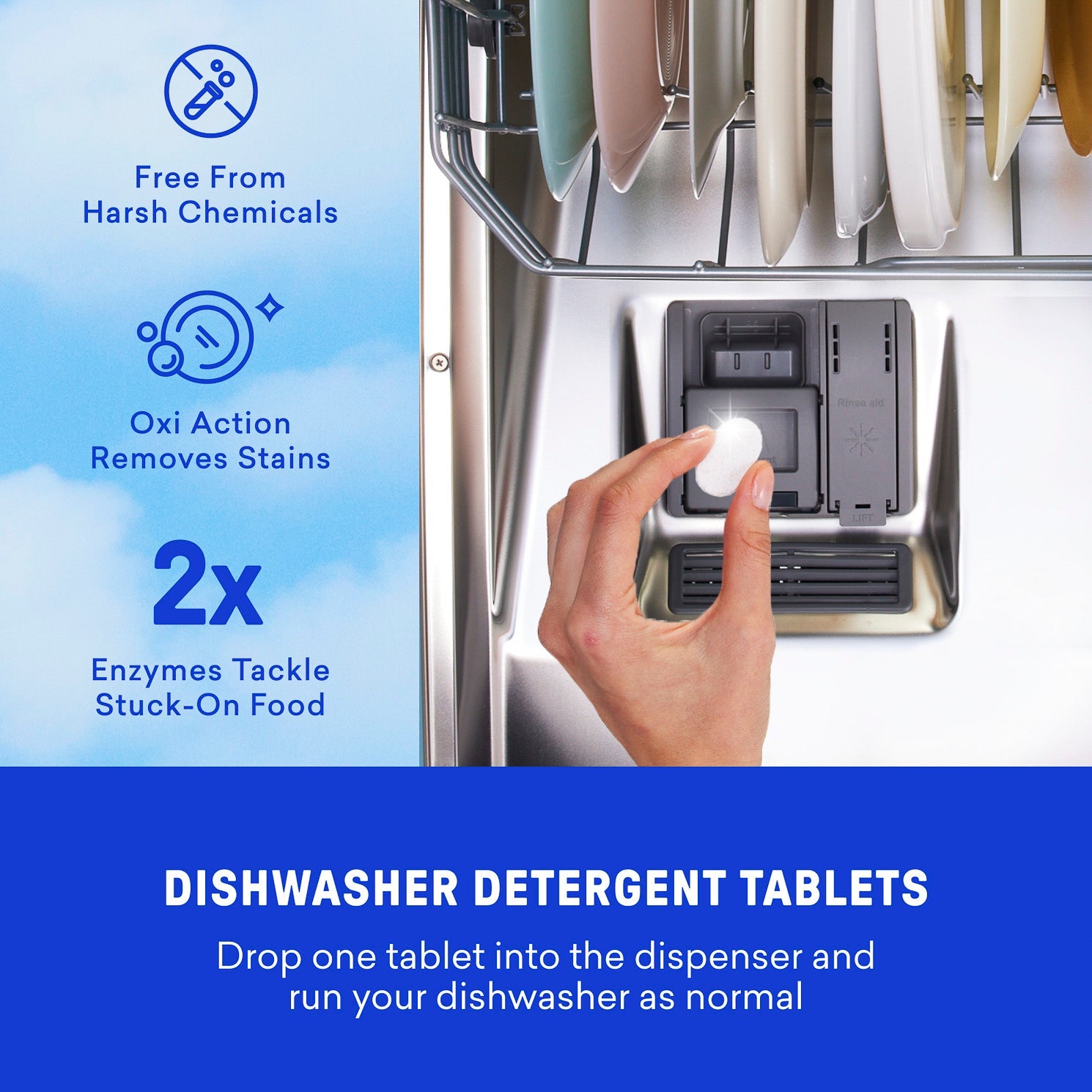 Tablet Trio - Quick Laundry Tablets