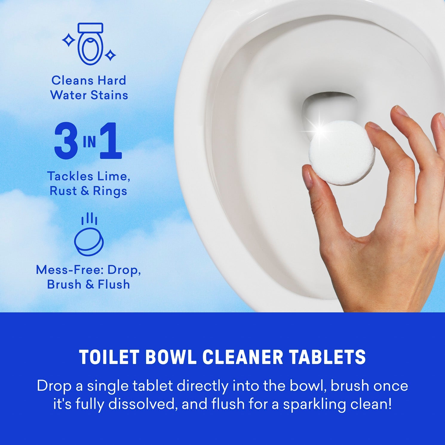 Dishwasher Detergent & Toilet Bowl Cleaner Kit - Smart Kitchen Cleaner