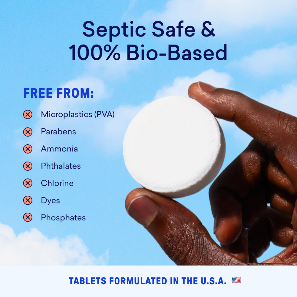 Toilet Bowl Cleaner Tablet Refills - Refillable Cleaning Refills