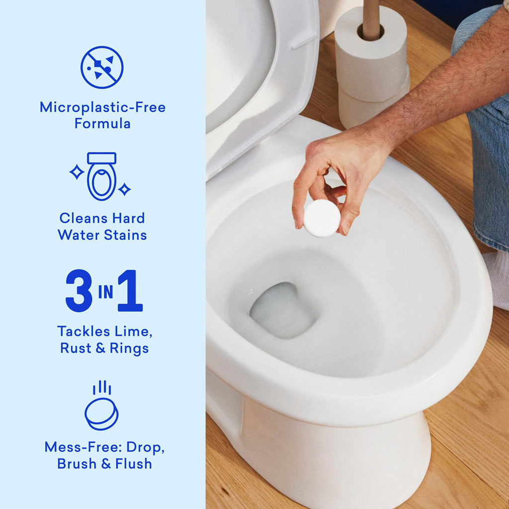 1 Year of Toilet Bowl Cleaner - Starter Kit For Daily Life