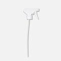 A white plastic Spray Cleaner Nozzle with a long dip tube, shown isolated on a plain light gray background.